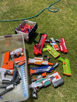 Nerf Guns and darts