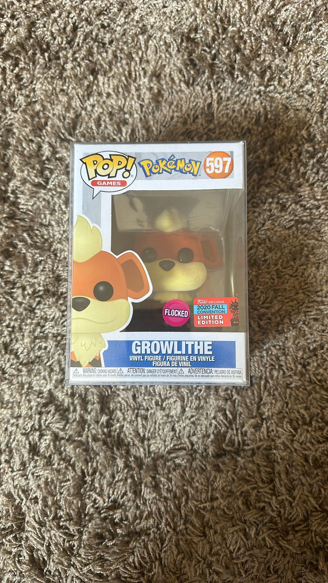Pokémon Growlithe Funko Pop
