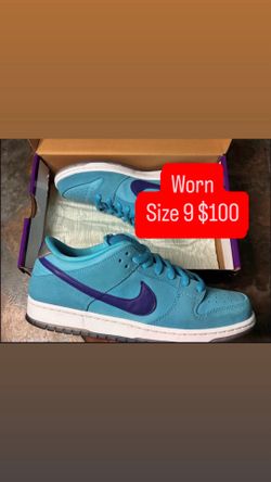 Size 9 “Blue Fury” Nike SB Dunk Low