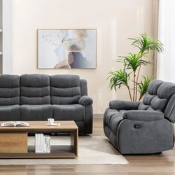 Corylopsis Reclining Sofa Set

