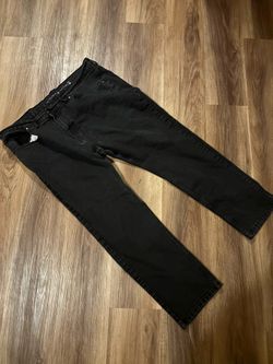 polo black baggy jeans