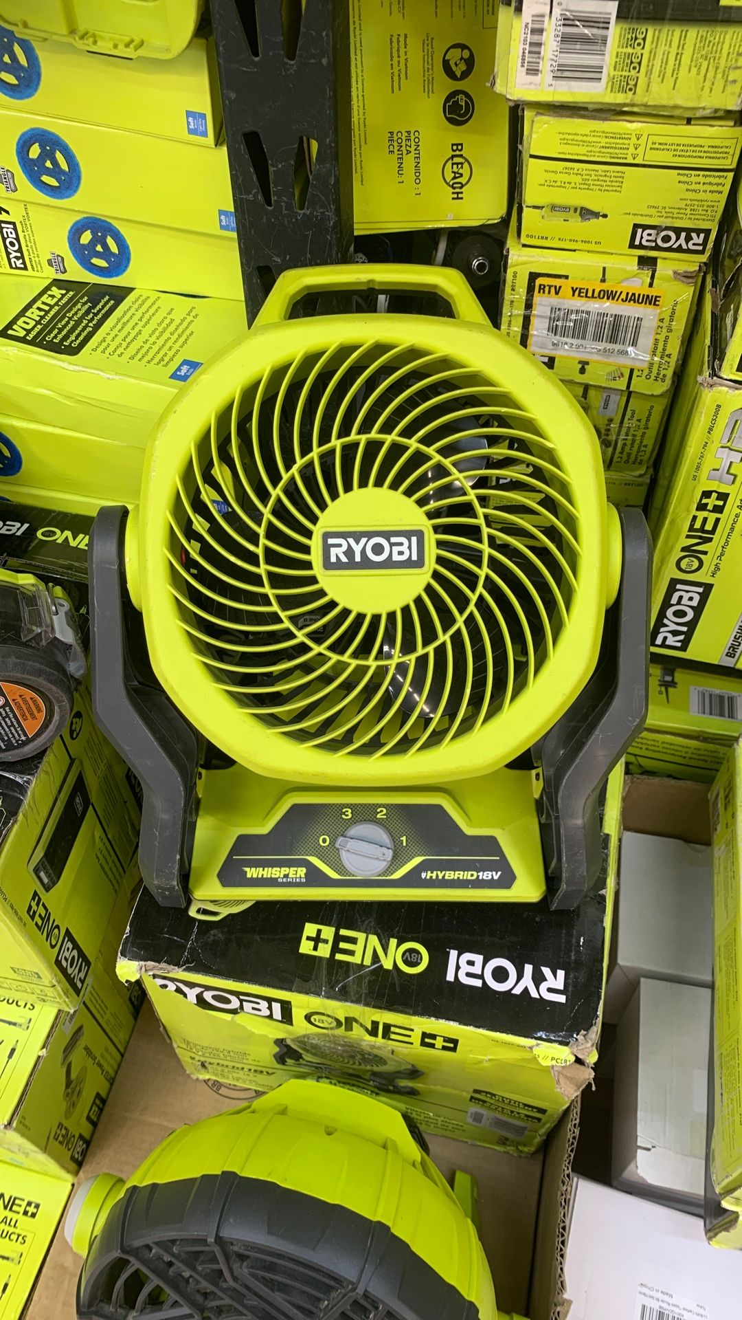Ryobi 18v Hybrid Fan