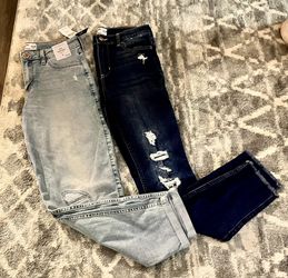 Girls Abercrombie And Fitch Size 15/16 Jeans Pants