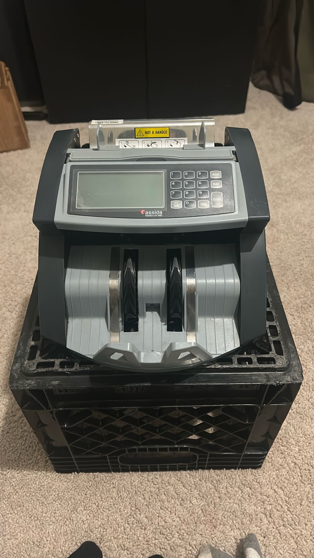 Cassidy 5520UVMG Currency Counter