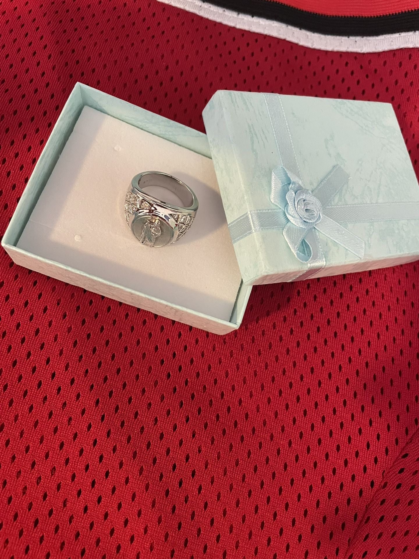 San Judas Silver Ring