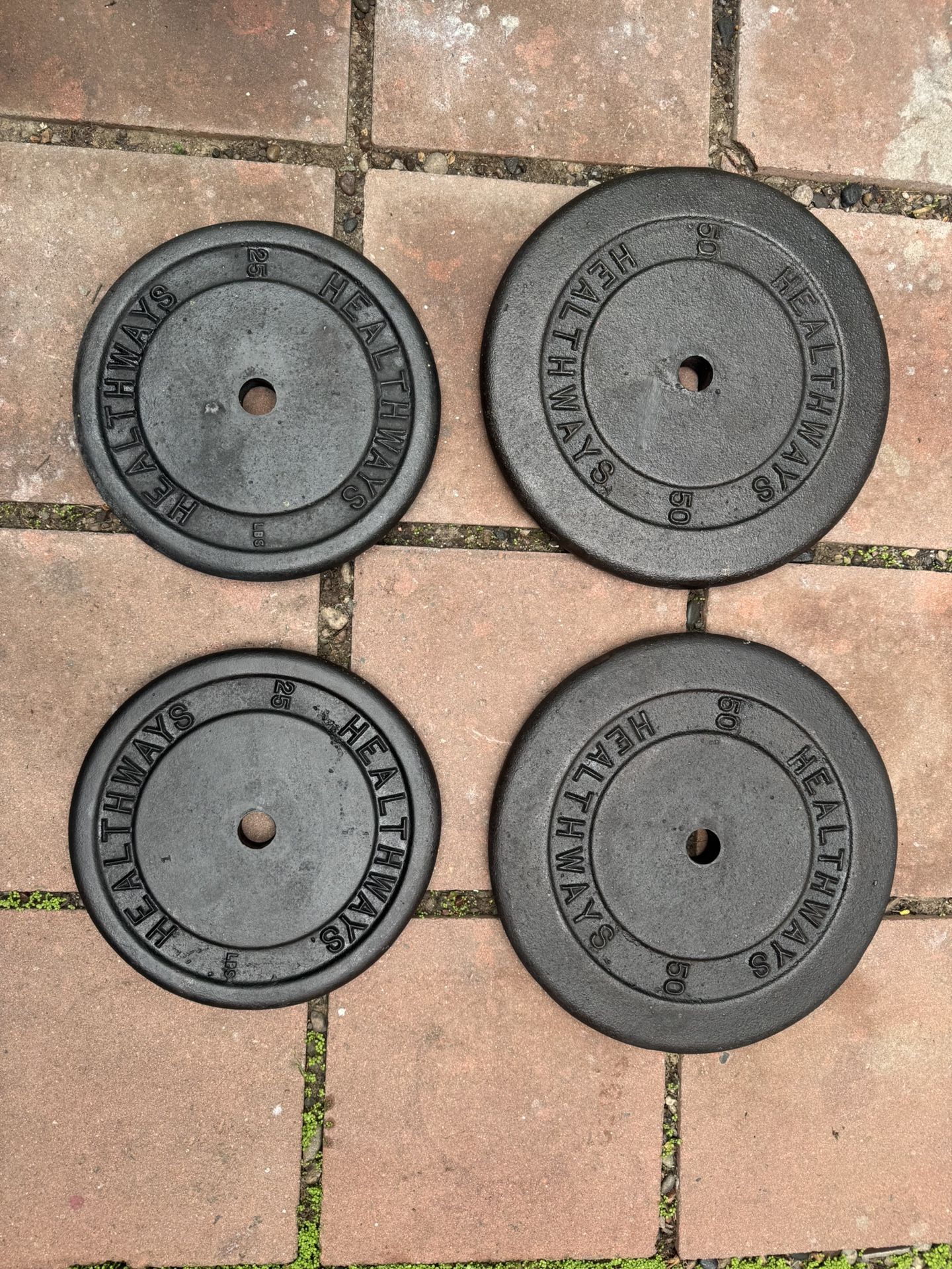 Standard Weight Set 1 Inch 150 Lbs