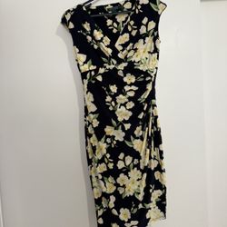 Ralph Lauren Floral Dress Size 4