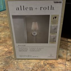 Wall Light (in Door) ALLEN ROTH-Brand New In Box