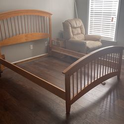 Queen bed
