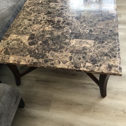 Large Stone Coffee Table 