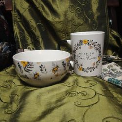 Cup And Bowl 