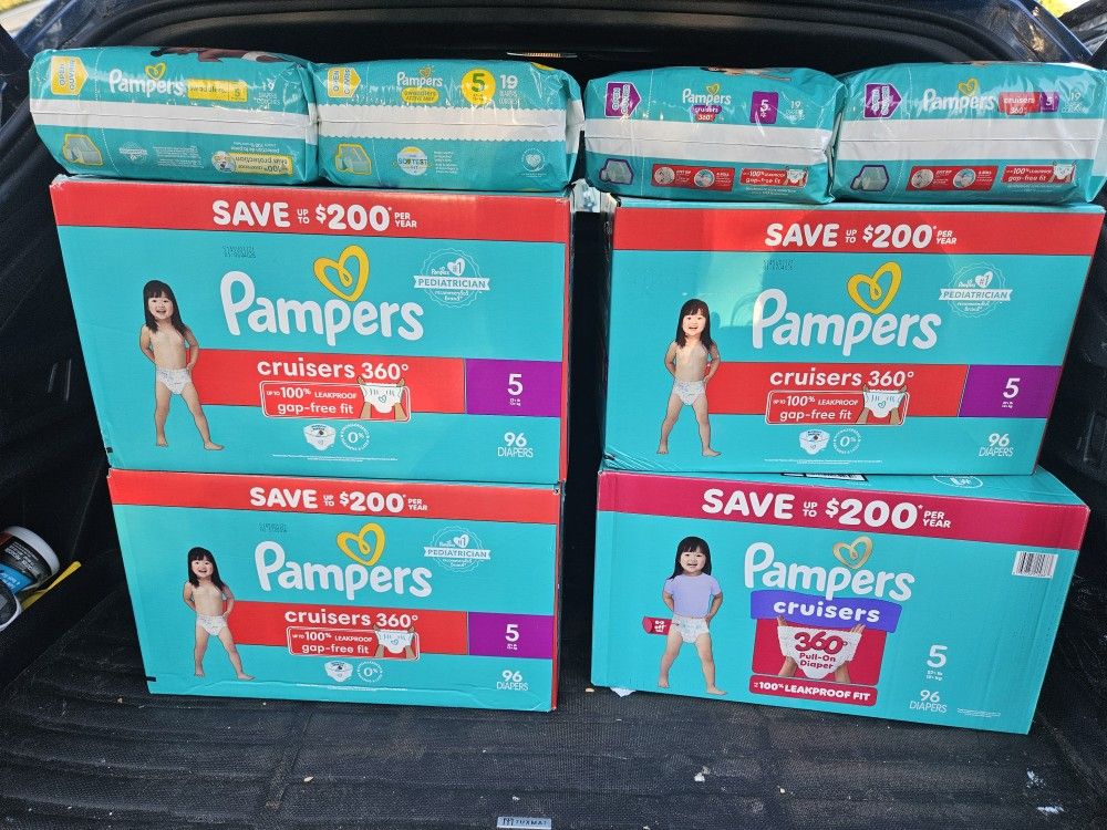 Pampers Diapers Size 5