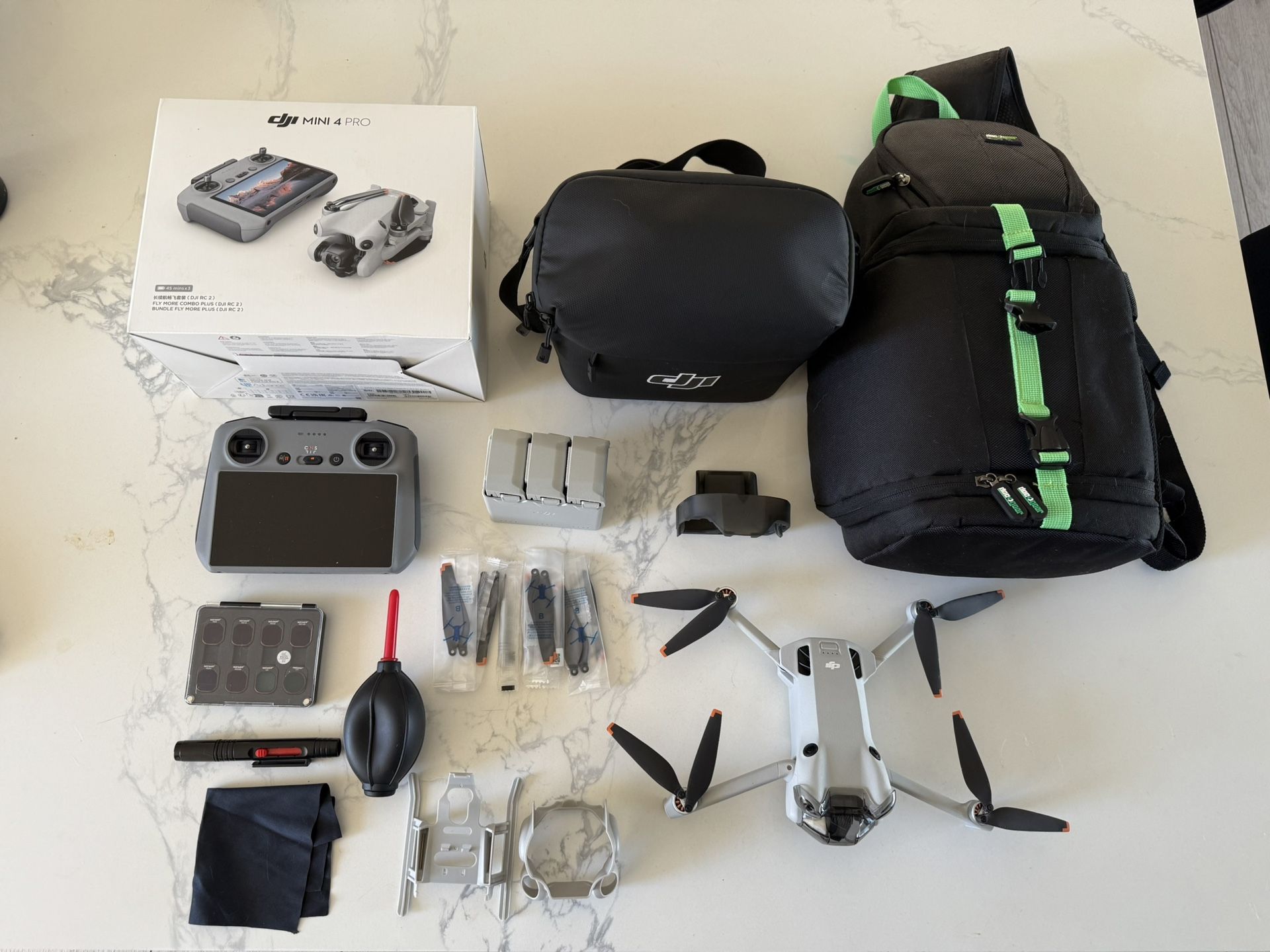 DJI Mini 4 Pro W/ Accessories Bundle 