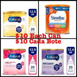 Baby Formula/Formula Para Bebe 