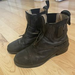 Dublin Evolution Zip Front LeatherPaddock Boots, Women Size 8, Used