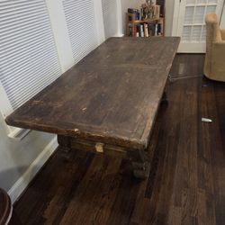 Wood Table Made In Mexico 