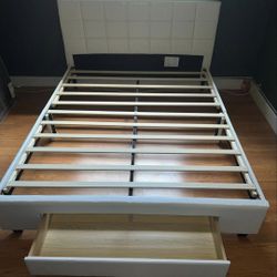 Queen Size BED FRAME WITH STORAGE CAMA NUEVA QUEEN SIZE BED 