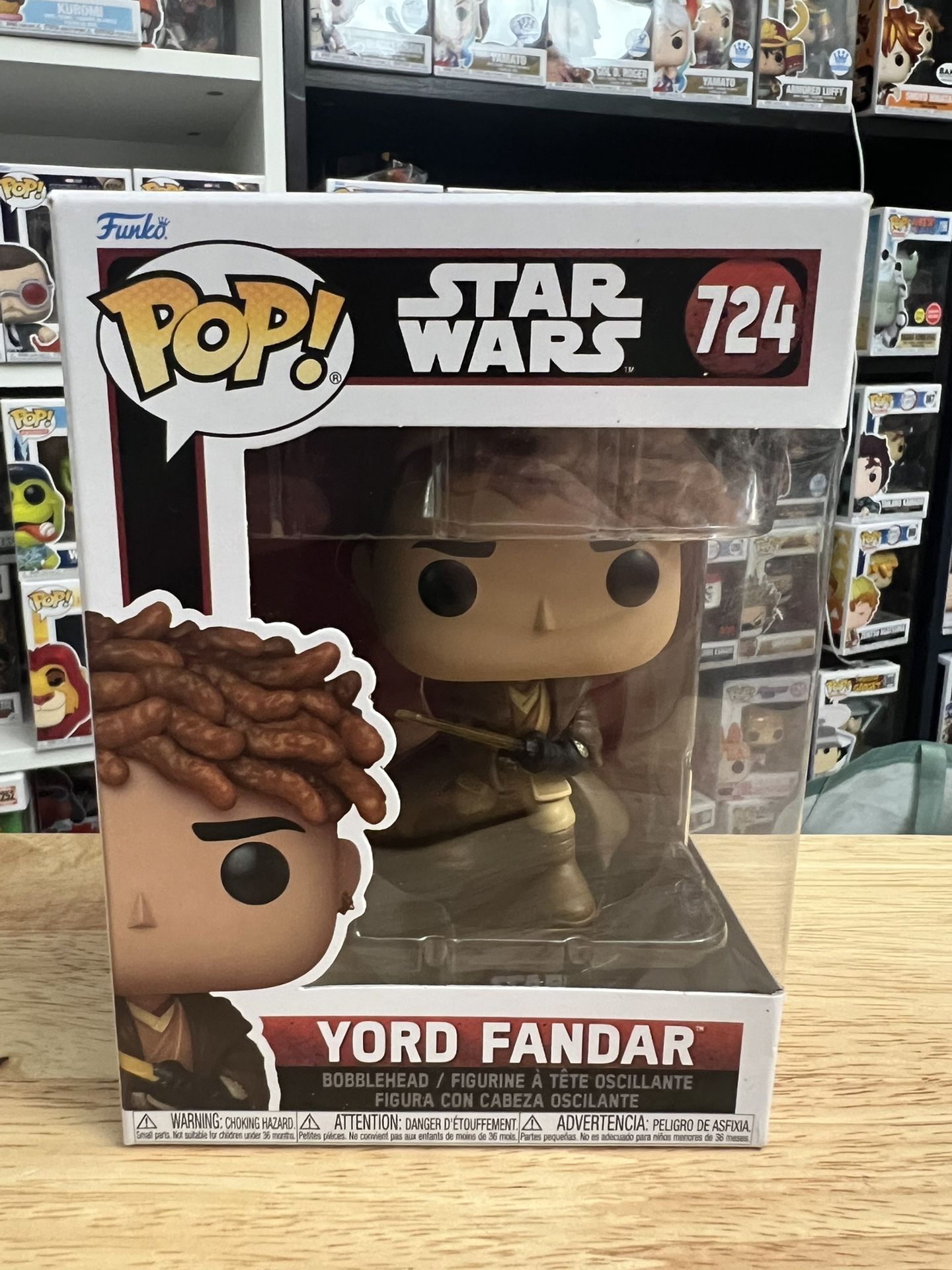 Yord Fandar Star Wars Funko Pop Bobblehead #724 Acolyte Disney Television Series