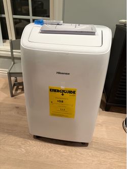Hisense 8,000 BTU Dual Hose Portable Air Conditioner with Inverter and Wi-Fi