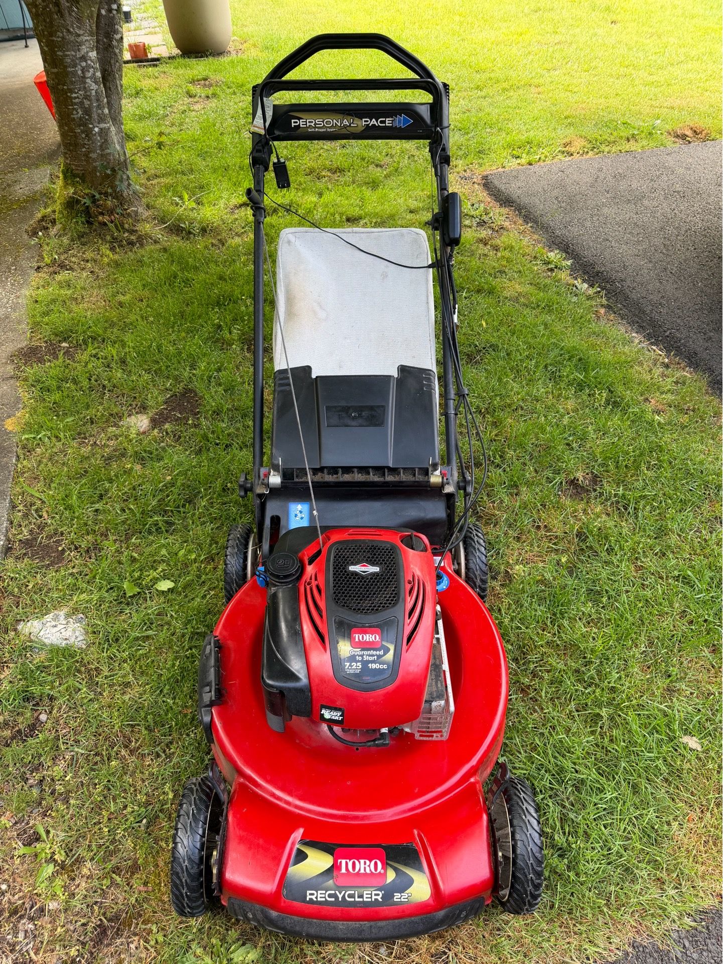 Toro lawnmower