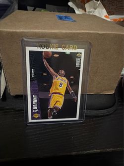 1996 Upper Deck Collector's Choice Kobe Bryant Rookie Card Lakers