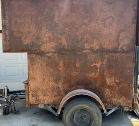 Enclosed Trailer Traila Cerrada Utility Box Cargo Treyler Trayler