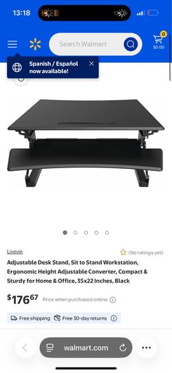 Adjustable desk stand