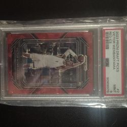 Victor Wembanyama PSA 9 Red Ice RC