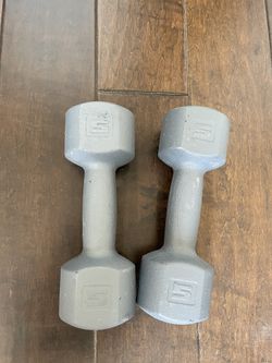 Dumbbells 5lbs Each
