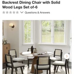 7 Dining Chairs For Sale - Brand New 