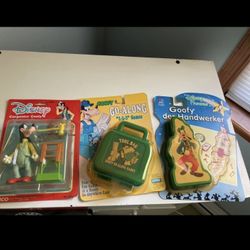 Vintage Disney Goofy Toy Lot 