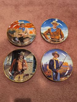 John Wayne Collector Plates