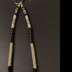 Beaded Lanyard Keychain