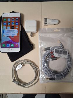 Iphone 6s+ Rose 5.5 in screen, Locked; ATT, Consumer Cellular