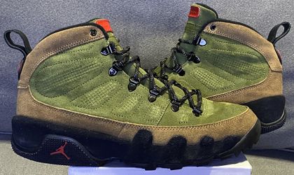 Nike Air Jordan 9 Retro NRG Beef And Broccoli Green AR4491-200 Winterized Men 9