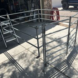 Truck rail enclosure