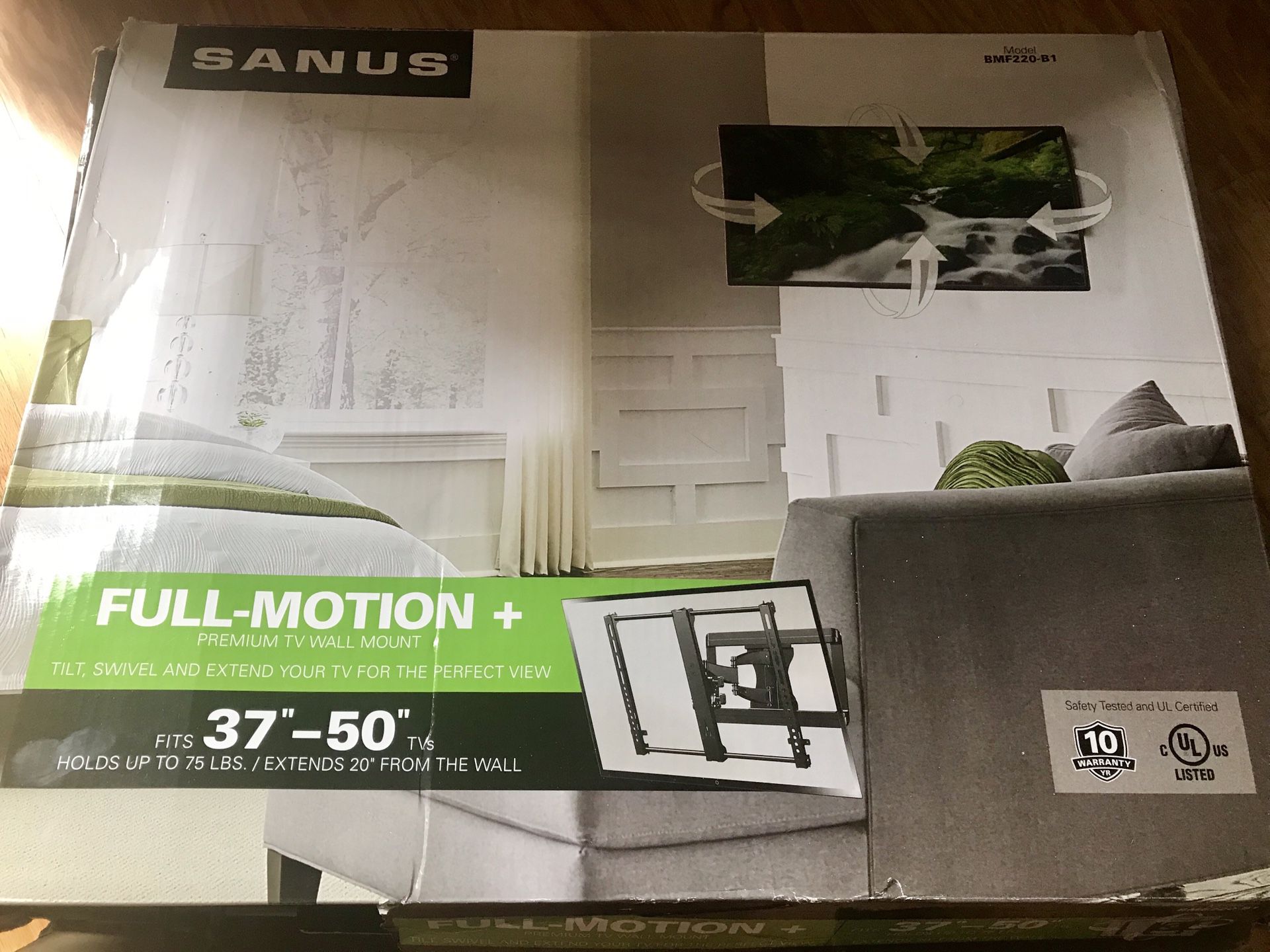 Sanus TV Wall Mount Full Motion 37-50 inch