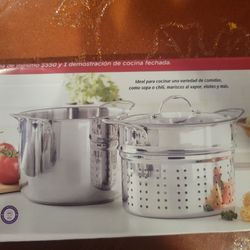 Olla De 8qt Con Vaporera De Princess  House