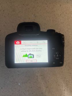 Canon eos r100 camera