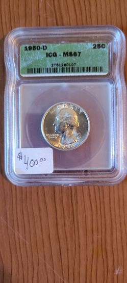 1950D Washington Quarter
