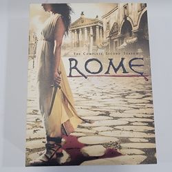 Rome - The Complete Second Season (DVD, 5-Disc Hard Case Box Set) HBO TV