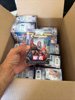 2026 Topps Chrome Marvel Value Blaster Box