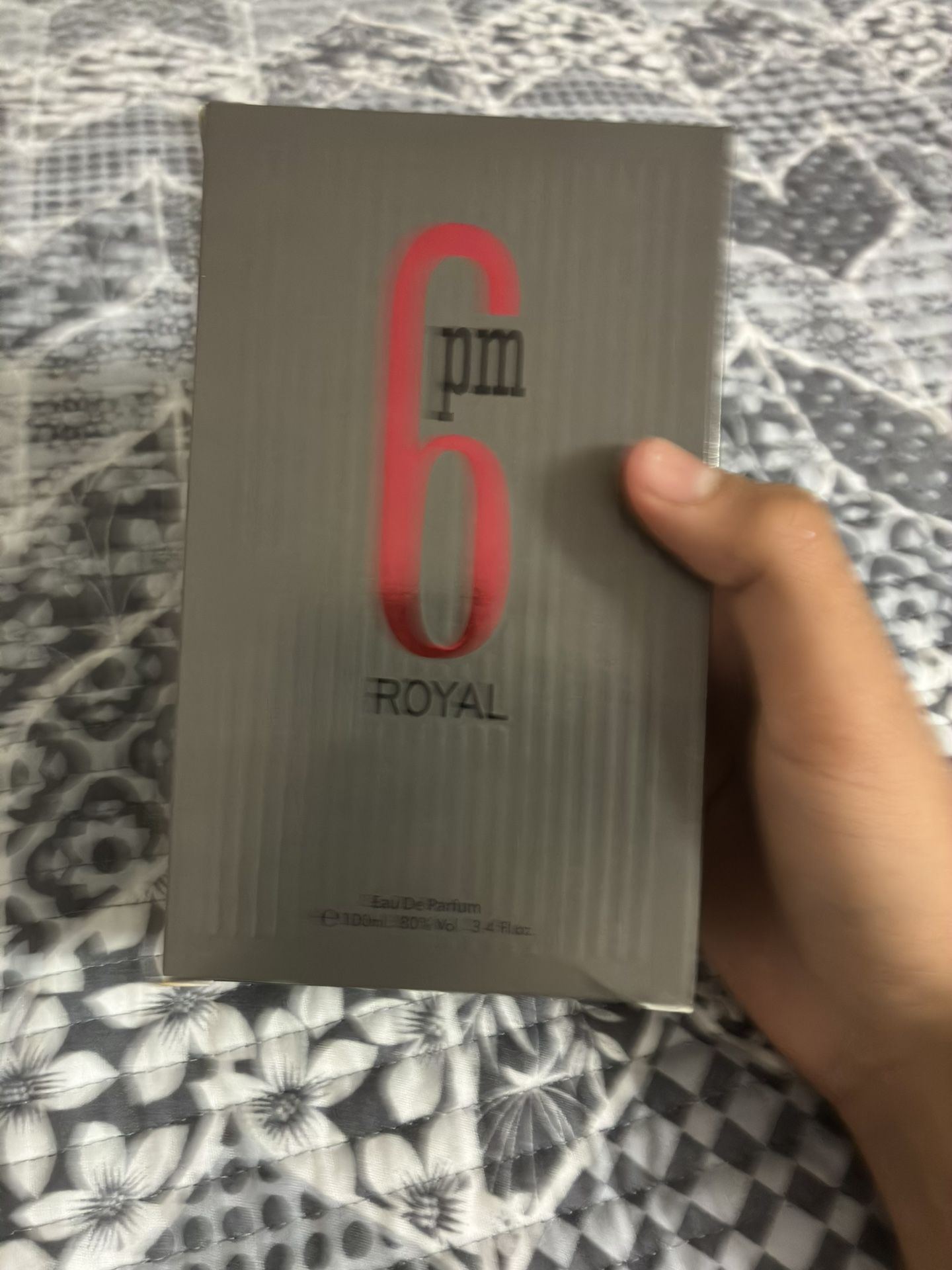 Brand New 6PM Royal Eau de Parfum for Men, 100ml Long-Lasting Fresh Clean Cologne (Sealed Box).