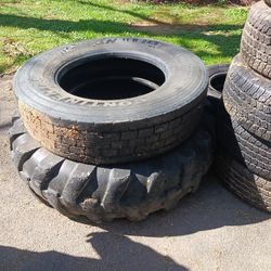 Two Tires For Exercise 