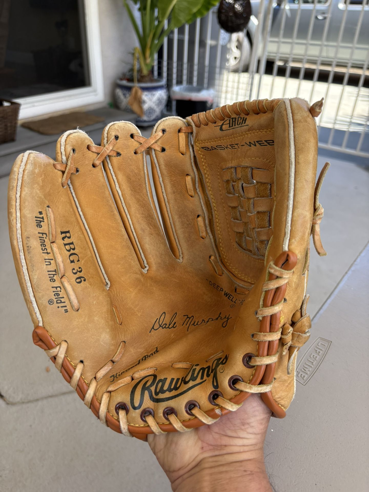 Rawlings Vintage Dale Murphy Baseball ⚾️ Glove