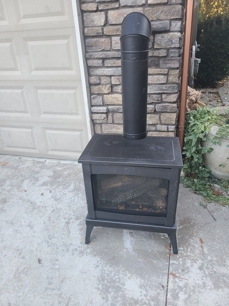Propane Gas Fireplace