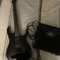 Electric Guitar and AMP (26watts)