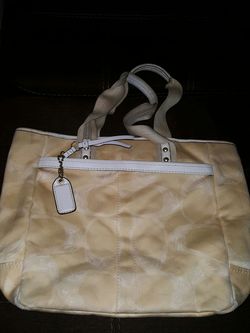 Authentic coach purse