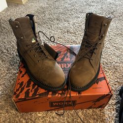 Red Wing Steel Toe Boots - 10.5
