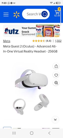 Meta Quest 2 (Oculus) - Advanced All-In-One Virtual Reality Headset - 256GB